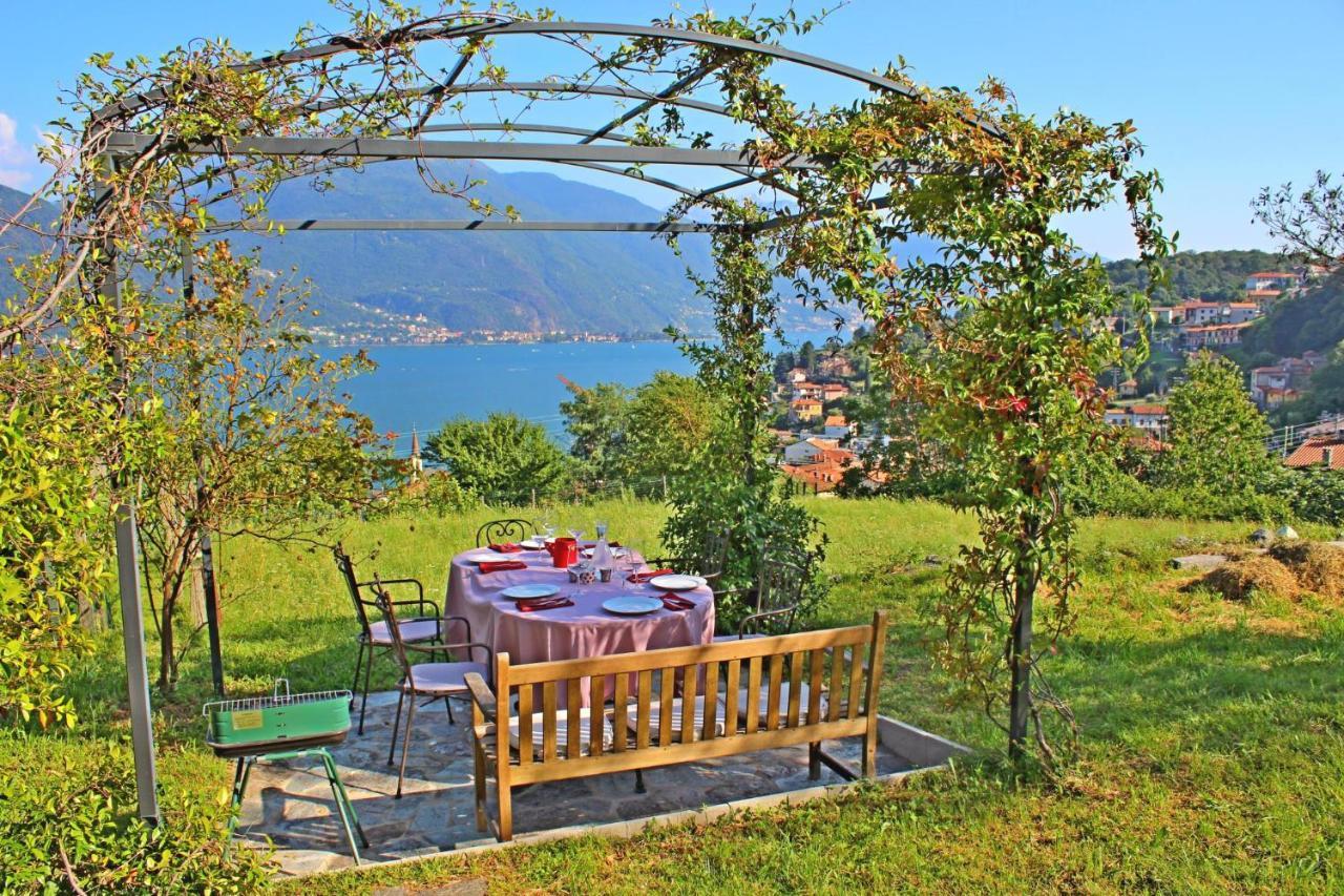 Tre Terre Ferienwohnung Pianello Del Lario Kültér fotó