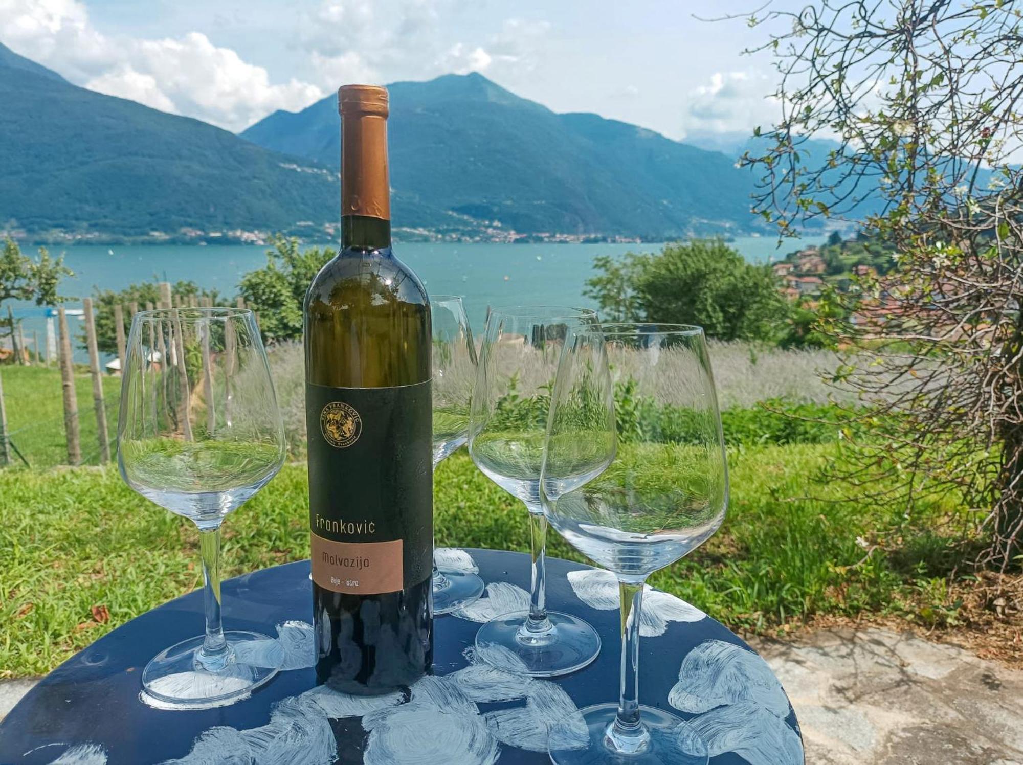 Tre Terre Ferienwohnung Pianello Del Lario Kültér fotó