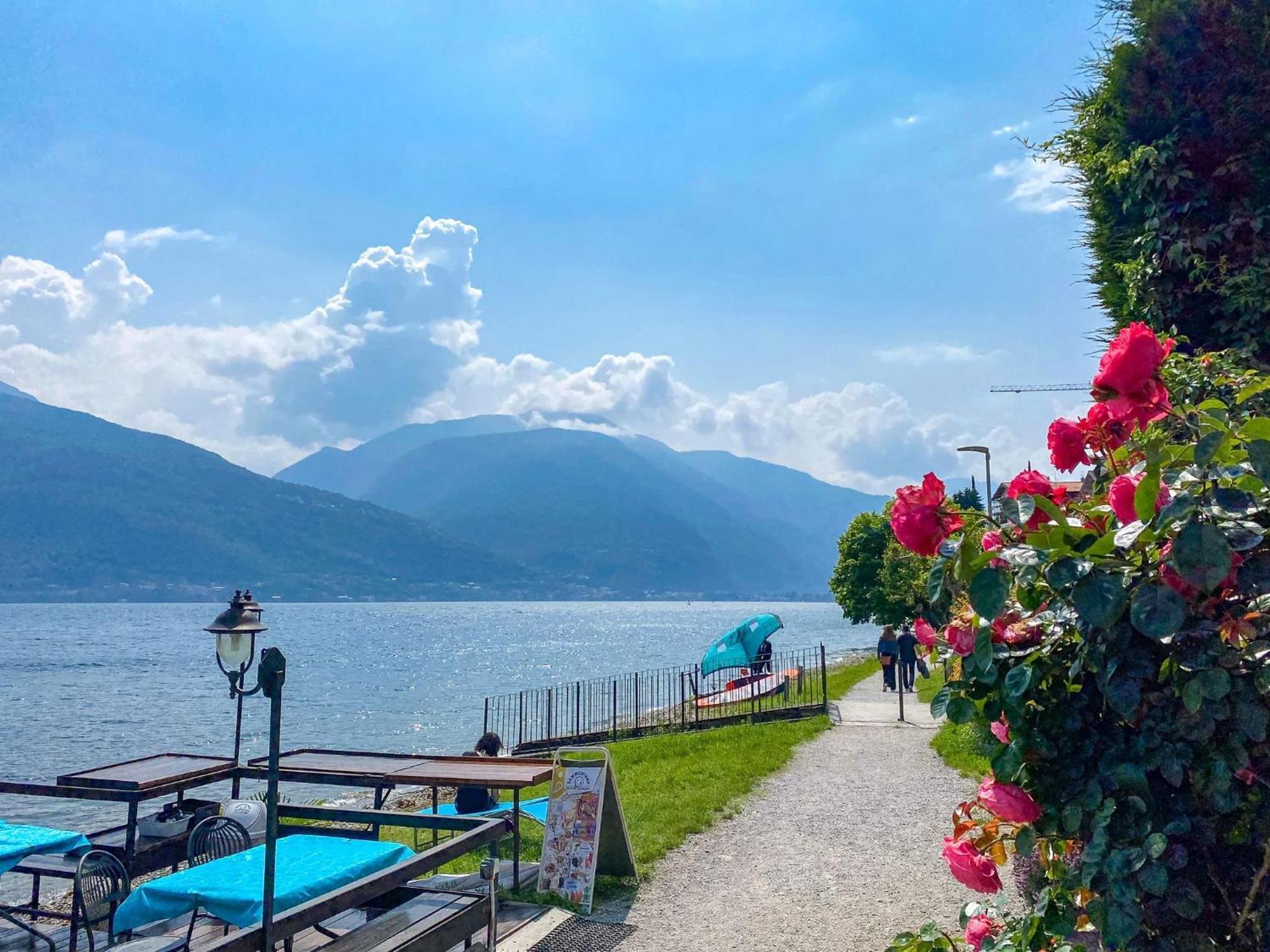Tre Terre Ferienwohnung Pianello Del Lario Kültér fotó
