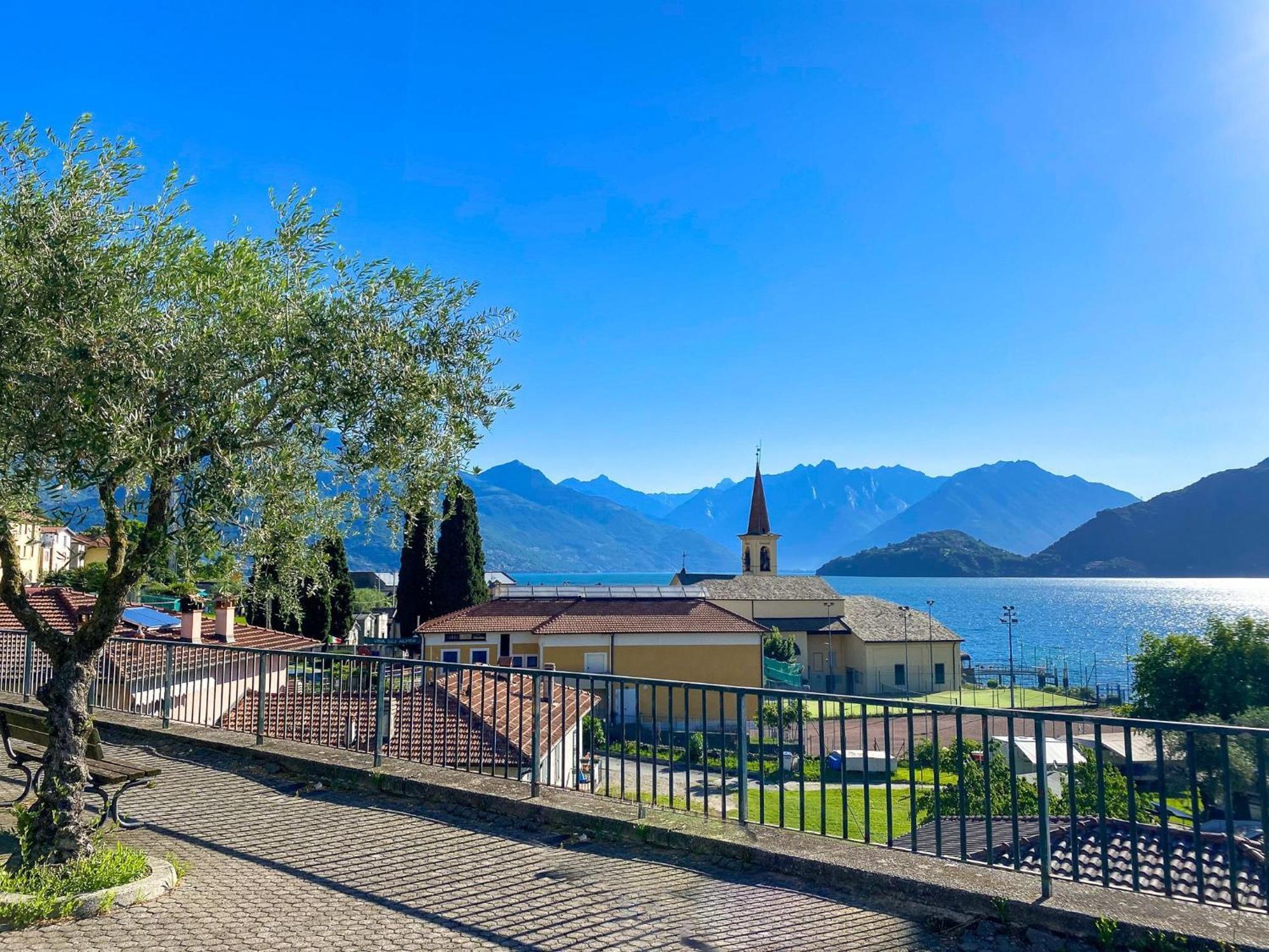 Tre Terre Ferienwohnung Pianello Del Lario Kültér fotó