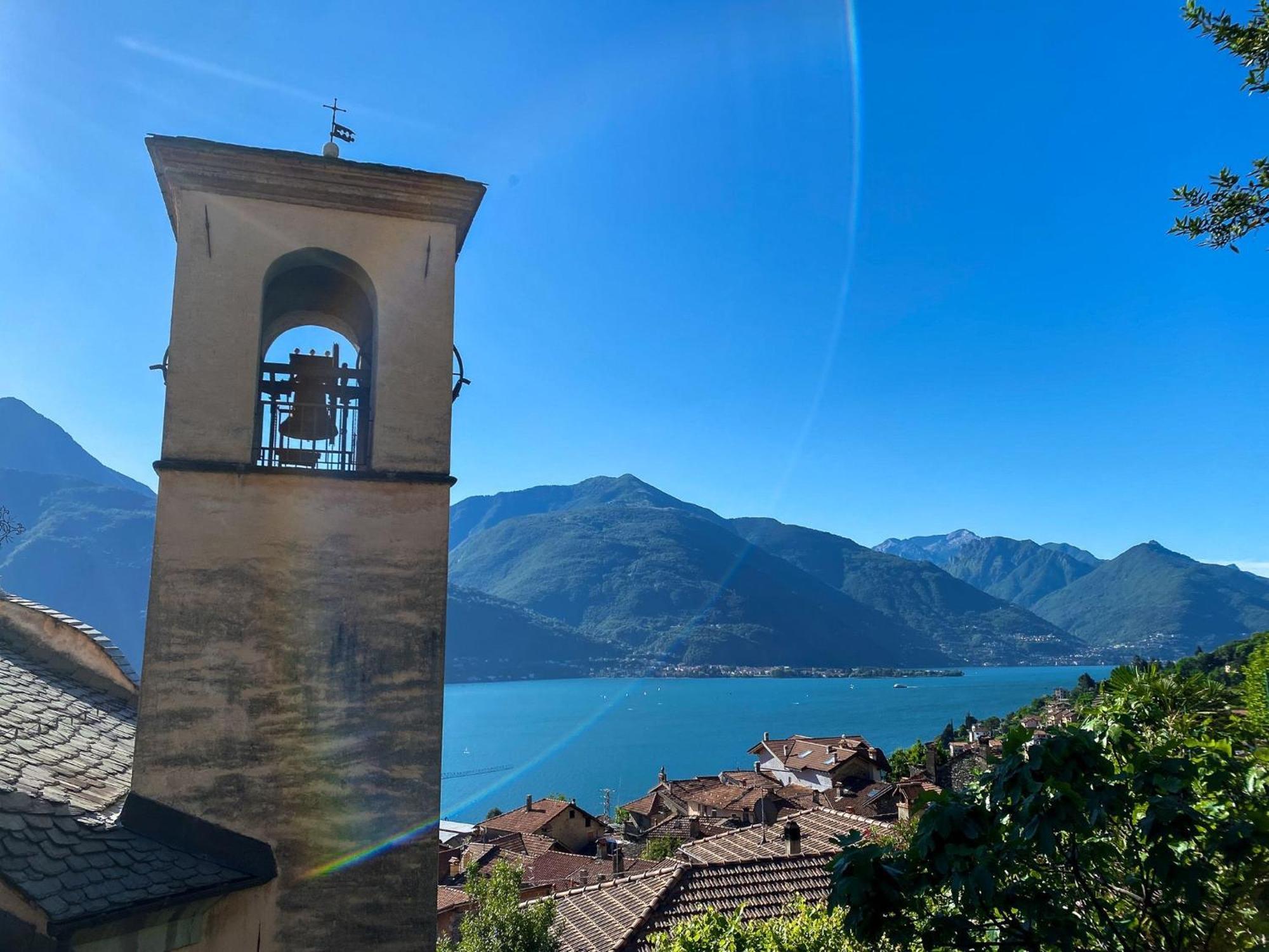 Tre Terre Ferienwohnung Pianello Del Lario Kültér fotó
