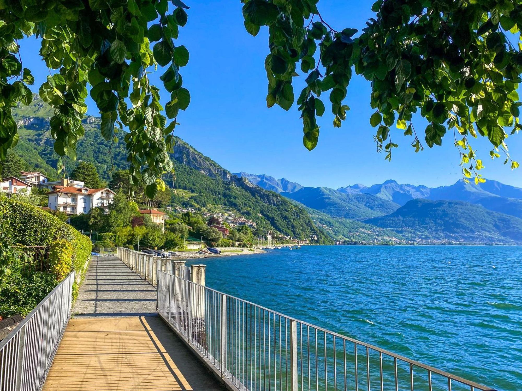 Tre Terre Ferienwohnung Pianello Del Lario Kültér fotó